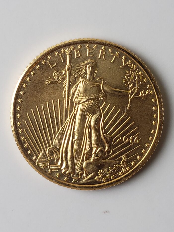 2016 $5 1/10oz Gold American Eagle