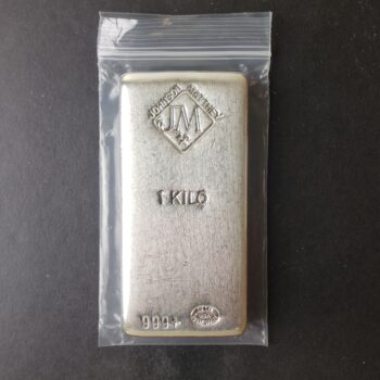 Johnson Matthey 1 kilogram Silver Bar