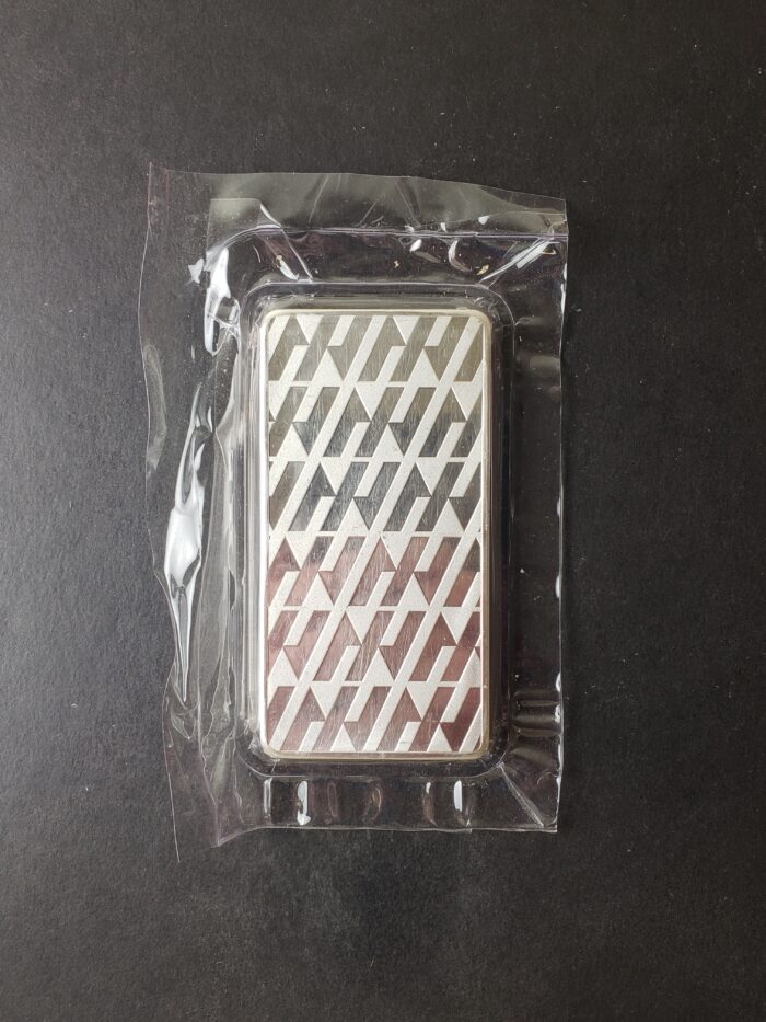 Asahi 10oz Silver Bar in Plastic 50c over Spot - Image 2