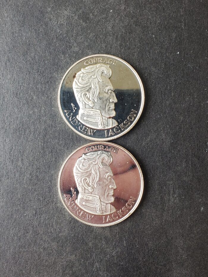 Two Liberty Lobby 1/2oz Silver Rounds