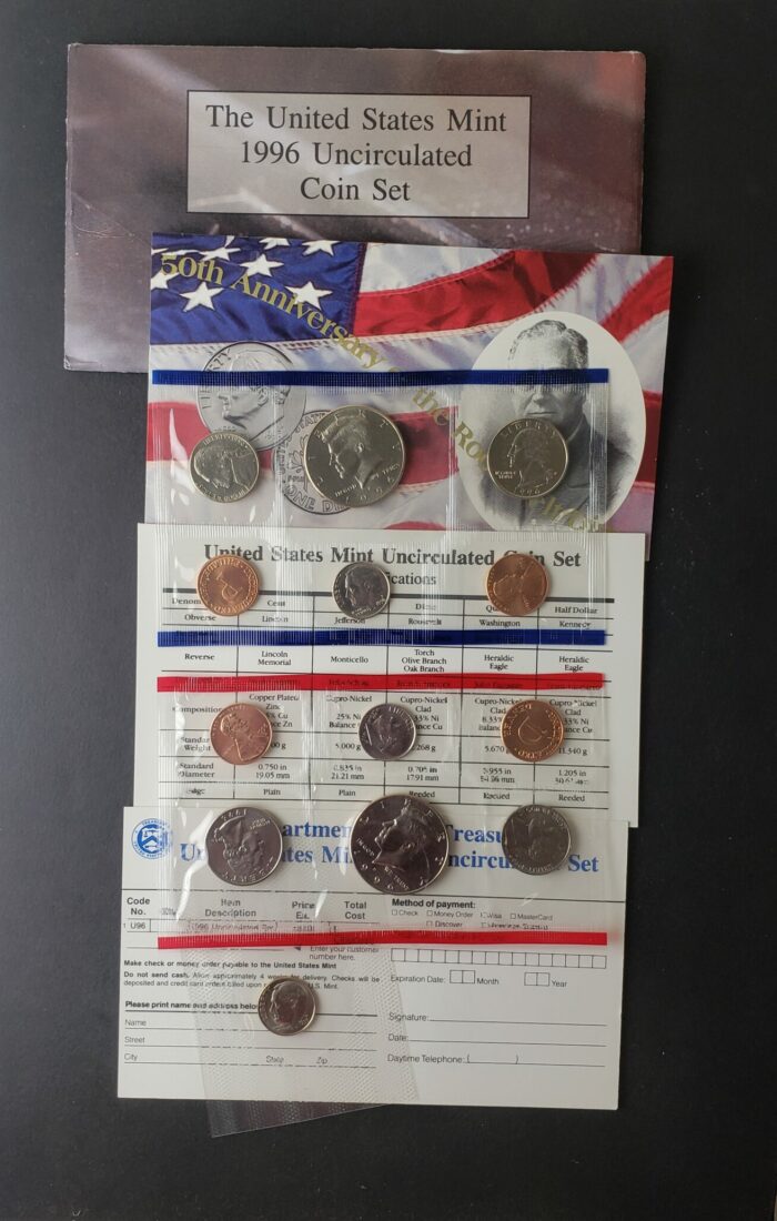1996 United States Mint Uncirculated Set