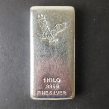 1 kilogram Silver Eagle Bar at Spot