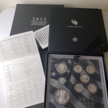 2013 United States Mint Limited Edition Silver Proof Set