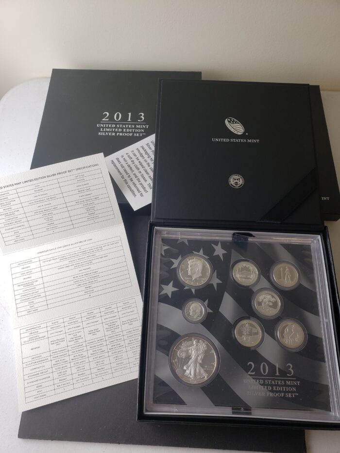 2013 United States Mint Limited Edition Silver Proof Set
