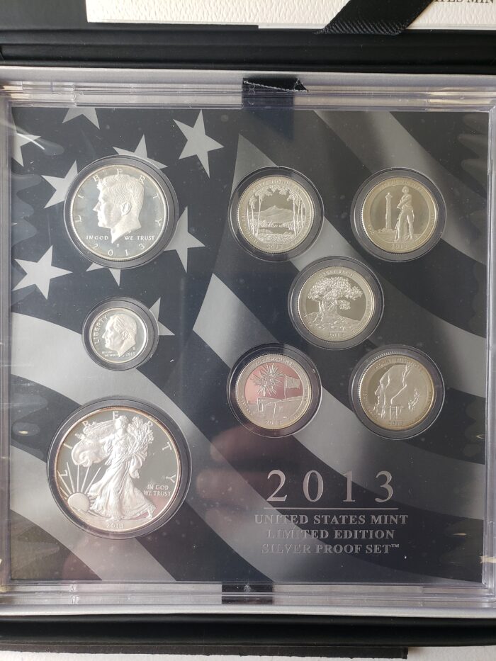 2013 United States Mint Limited Edition Silver Proof Set - Image 2