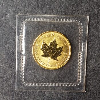 1997 Canada $1 1/20oz Gold Maple Leaf in Mint Plastic