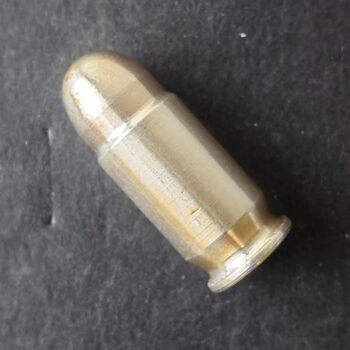 1oz Silver Piece Fashioned as a .45 ACP Round