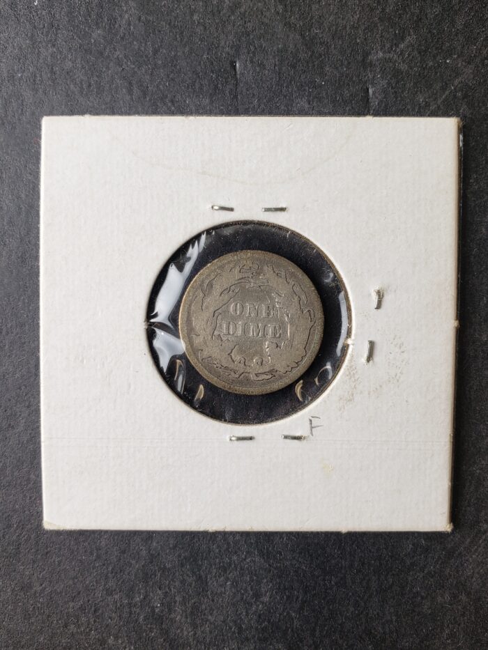 1890 10c Seated Liberty Silver Dime - Image 2