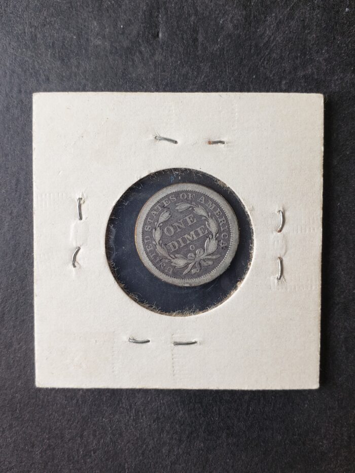 1842 O 10c Seated Liberty Silver Dime - Image 2